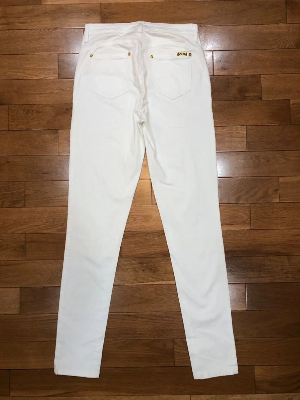 IMAN Smoothing & Sculpting White Skinny Jeans Size 8T